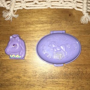 Vintage Polly Pocket Unicorn Sets